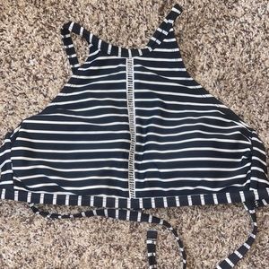 Black and white bikini top from target